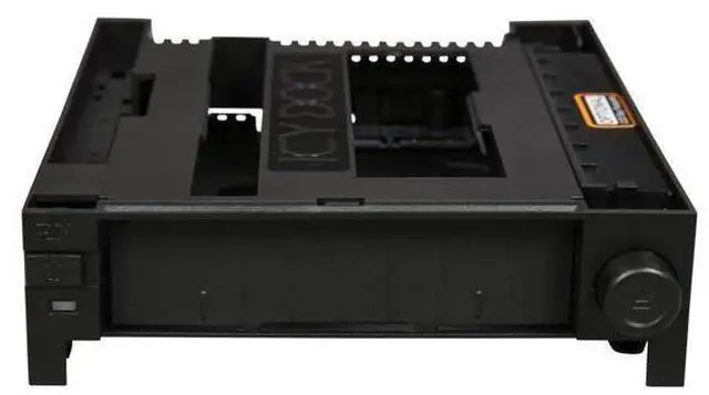 Alt view image 2 of 6 - ICY DOCK DuoSwap MB971SPO-B Tray-Less 3.5" SATA HDD Mobile Rack and Ultra-Slim 9