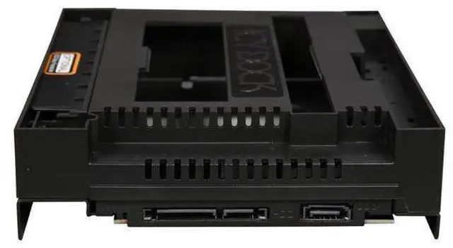 Alt view image 4 of 6 - ICY DOCK DuoSwap MB971SPO-B Tray-Less 3.5" SATA HDD Mobile Rack and Ultra-Slim 9