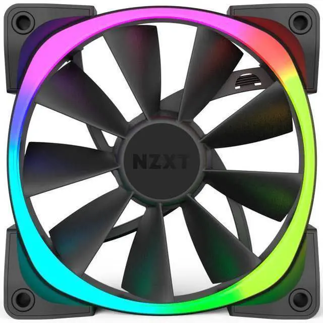 Main image of NZXT RF-AR140-B1 Aer RGB140 140mm Digitally Controlled RGB LED Fan (Single Pack)