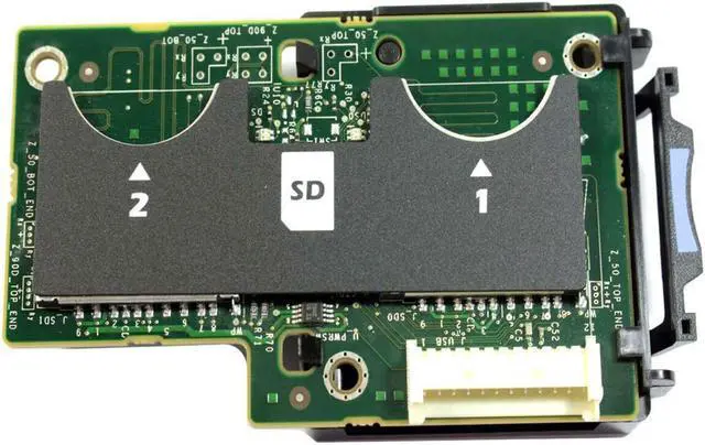 Alt view image 3 of 4 - New Dell PowerEdge R715 R810 R815 R910 SD Card Reader G0NX2 0G0NX2