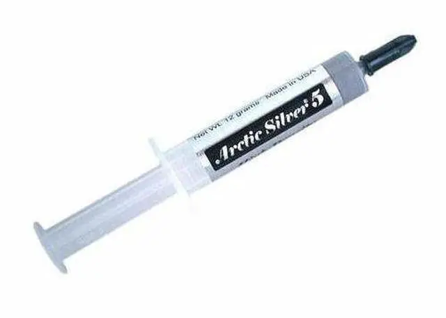 Main image of Arctic Silver 5 High-Density Polysynthetic Silver Thermal Compound 12g/3cc Tube