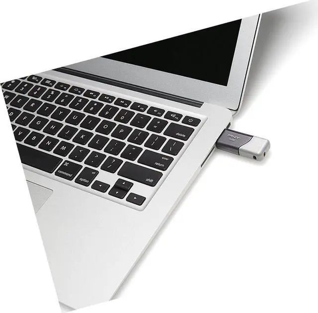 Alt view image 4 of 5 - PNY Turbo 32GB USB 3.0 Flash Drive - P-FD32GTBOP-GE GREY