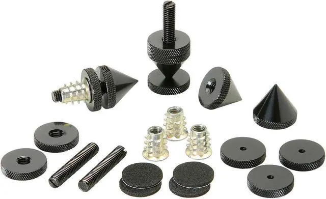 Main image of Dayton Audio DSS5-BK Black Spike Set 4 Pcs.