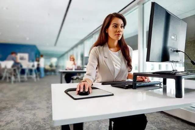 Alt view image 3 of 6 - 3M Precise Mouse Pad with Gel Wrist Rest, Soothing Technology and Satin...