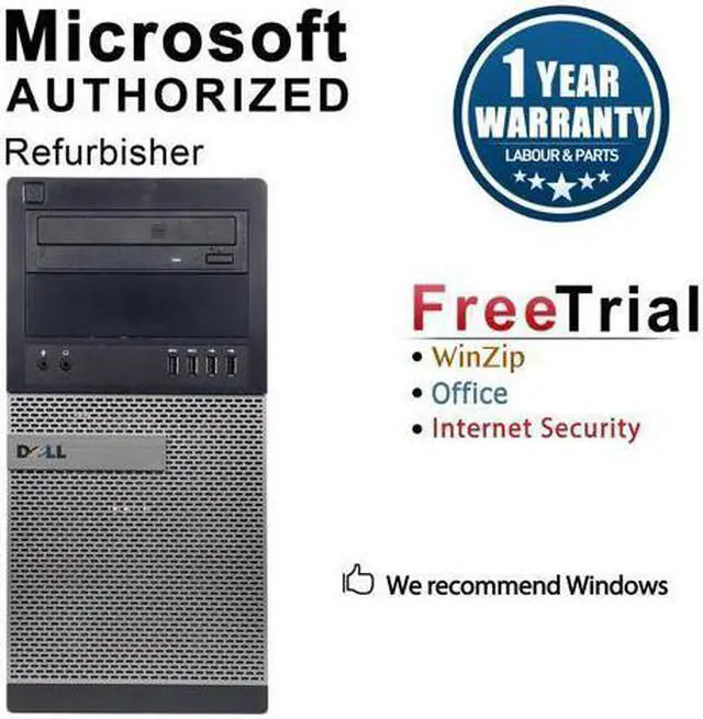 Main image of Dell OptiPlex 9020 Tower Intel Core i7 4770 3.40 GHz / 8 GB DDR3 / 2