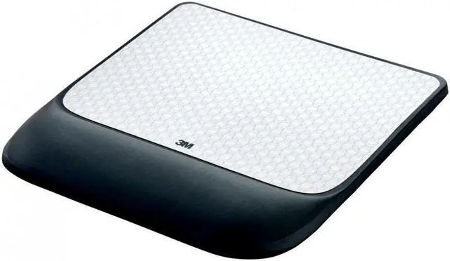 Alt view image 2 of 6 - 3M Precise Mouse Pad with Gel Wrist Rest, Soothing Technology and Satin...