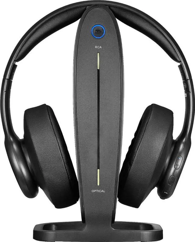 Alt view image 3 of 11 - insignia  nshawhp2 rf wireless overtheear headphones  black
