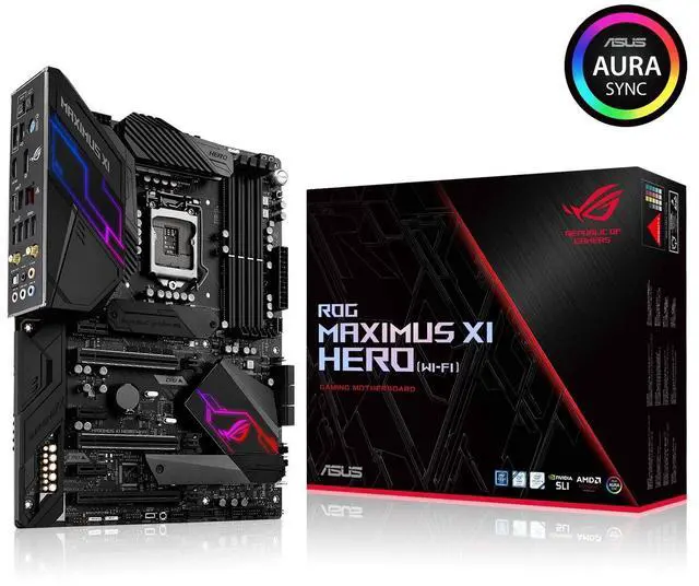 Main image of ASUS ROG Maximus XI Hero (Wi-Fi) Z390 Gaming Motherboard LGA1151 (Intel 8th 9th