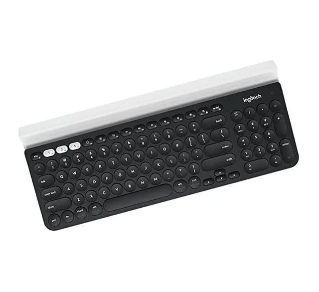 Alt view image 2 of 6 - Logitech K780 Multi-Device Wireless Keyboard for Computer, Phone and Tablet –...