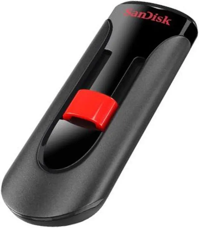 Alt view image 2 of 4 - SanDisk Cruzer Glide CZ60 32GB USB 2.0 Flash Drive - SDCZ60-032G-B35