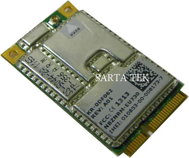 Alt view image 4 of 5 - NEW Dell Wireless 5500 NBZNRM-EU730 Cingular AT&T Broadband Card - KR-0DF062- DF062