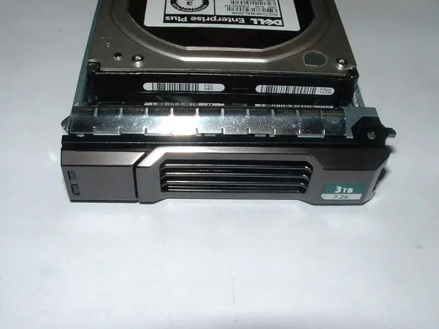 Alt view image 3 of 3 - Dell Compellent 1CJF5 // HUS714030ALS640 3TB 6G 7200 3.5" SAS HDD With Tray