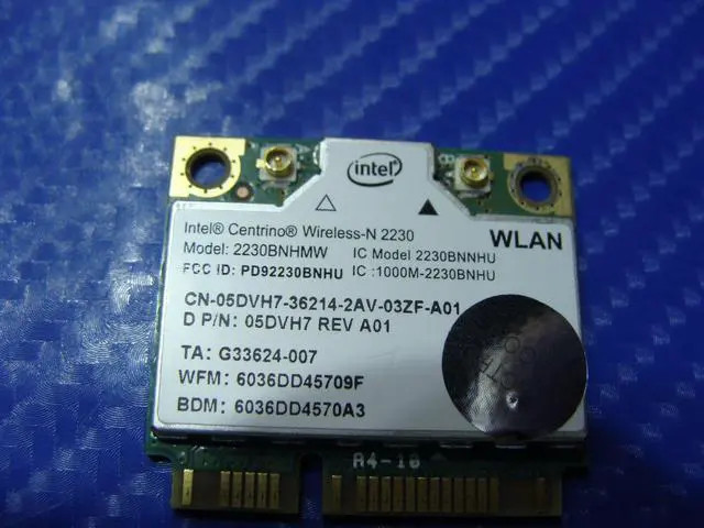 Alt view image 3 of 3 - Dell Alienware M14x R2 14" Genuine Laptop Wireless WiFi Card 2230BNHMW 5DVH7
