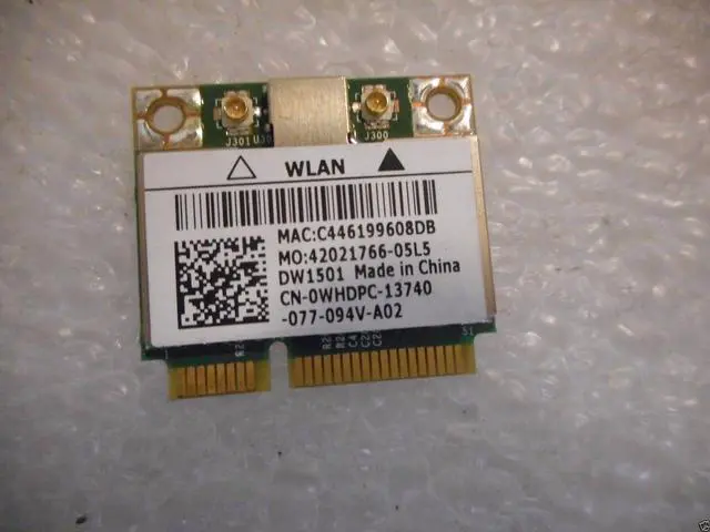 Main image of DELL INSPIRON SERIES WIRELESS WIFI CARD WHDPC 0WHDPC