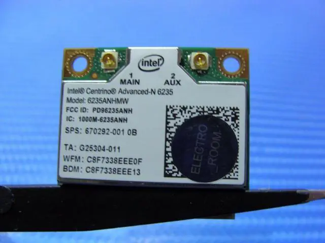 Alt view image 4 of 4 - Samsung 15.6" NP780Z5E Original Wireless WiFi Card 6235ANHMW 670292-001 GLP*