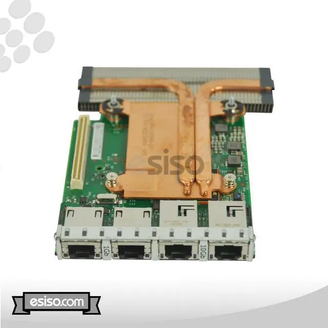 Main image of 0P71JP Dell Intel X540 Base-T2 Quad Port 2 10Gb 2 1Gb RJ-45 Network Daughter Car