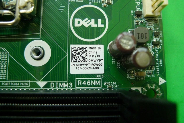 Alt view image 4 of 4 - GENUINE Dell Precision T3620 Motherboard System Board MWYPT