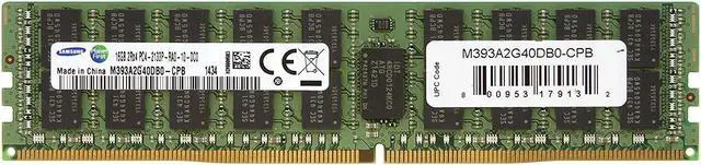 Main image of Samsung DDR4 2133MHzCL15 16GB RegECC 2Rx4 (PC4 2133) Internal Memory M393A2G40DB0-CPB