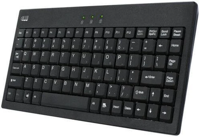 Main image of NEW Adesso AKB-110B EasyTouch Mini Keyboard Black AKB110B