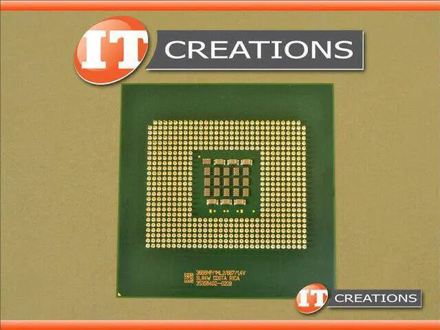 Alt view image 3 of 3 - INTEL Sl84W  Xeon 3.66Ghz 1Mb L2 Cache 667Mhz Fsb 604Pin Microfcpga Socket Processor Only