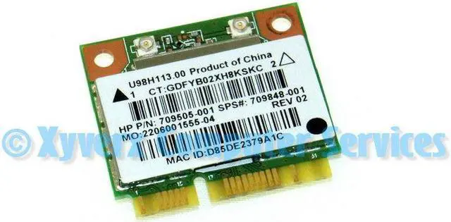Main image of 709505-001 709848-001 RTL8188EE OEM HP WIRELESS CARD 15-F162DX (CA71-CA78-710)