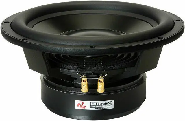 Alt view image 2 of 4 - Dayton Audio - RSS315HO-4 - 12" Reference HO Subwoofer - 4 Ohm