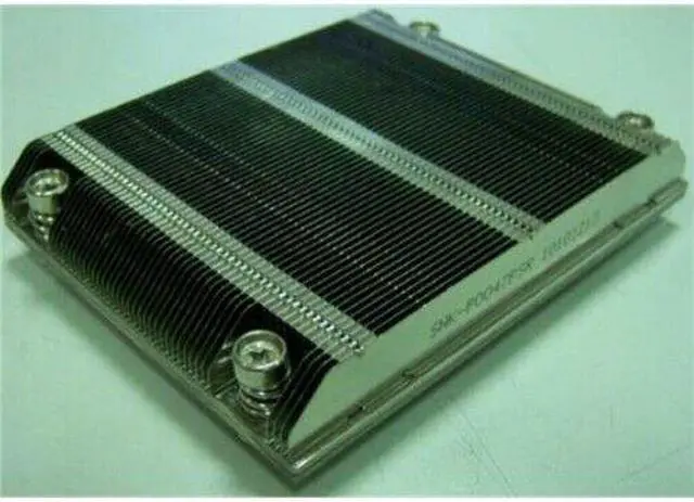 Alt view image 3 of 3 - Supermicro SNK-P0047PSR LP CPU Heat Sink for 12-node Micro Cloud Series Servers