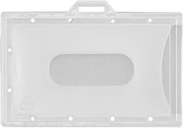 Alt view image 6 of 13 - Clear ID Card Holder, Vertical, 2 5/16" x 3 11/16", 25/PK 97100