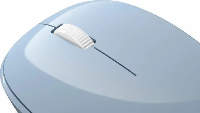 Alt view image 3 of 6 - Microsoft RJN-00013 Pastel Blue 4 Buttons 1 x Wheel Bluetooth 5.0 Bluetooth Wireless Microsoft Red Tracking Sensor Mouse