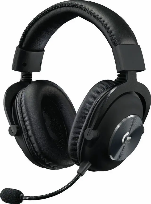 Main image of Logitech - G PRO X Wired 7.1 Surround Sound Over-the-Ear Gaming Headset for W...