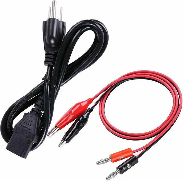 Alt view image 5 of 5 - Adjustable Power Supply 30V 10A 110V Precision Variable DC Digital Lab w/clip