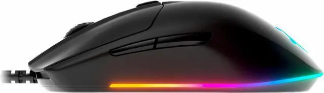Alt view image 2 of 6 - SteelSeries - Rival 3 Wired Optical Gaming Mouse with Brilliant Prism RGB Lig...