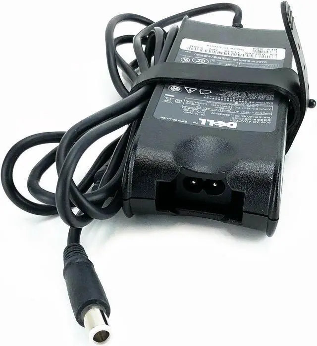 Alt view image 3 of 4 - Genuine Dell LA90PS0-00 Laptop AC Adapter DF266 Power Supply 90W PA-10 W/P.Cord