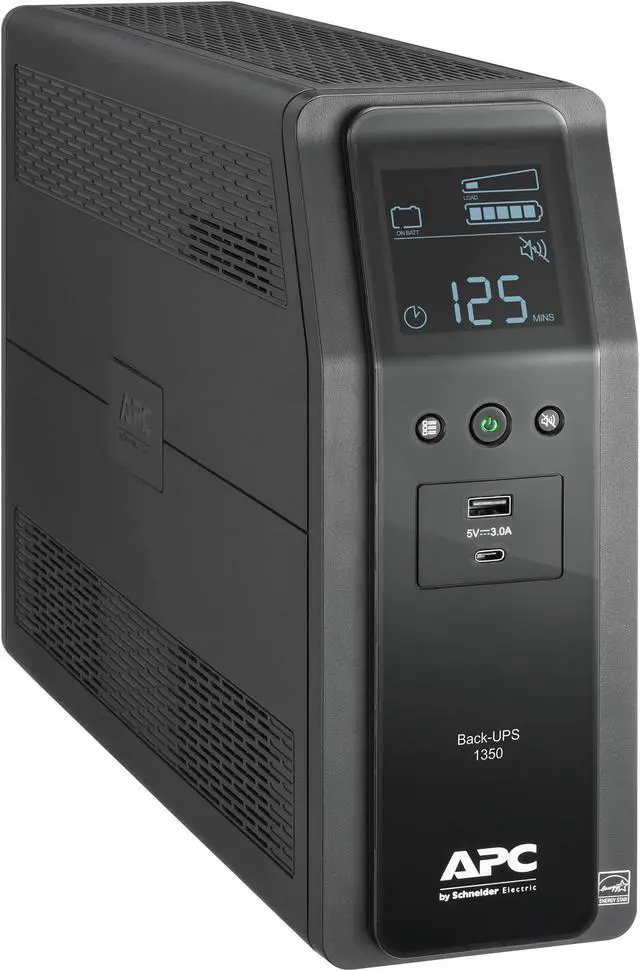 Alt view image 2 of 8 - APC Back-UPS Pro BN 1350VA Battery Backup & Surge Protector