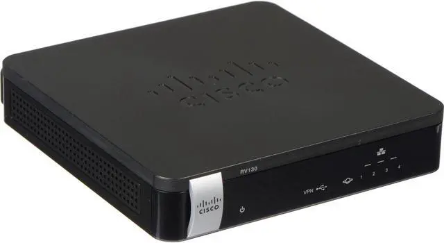Alt view image 3 of 5 - Cisco RV130 VPN Router with Web Filtering - 5 Ports - SlotsGigabit Ethernet - Desktop