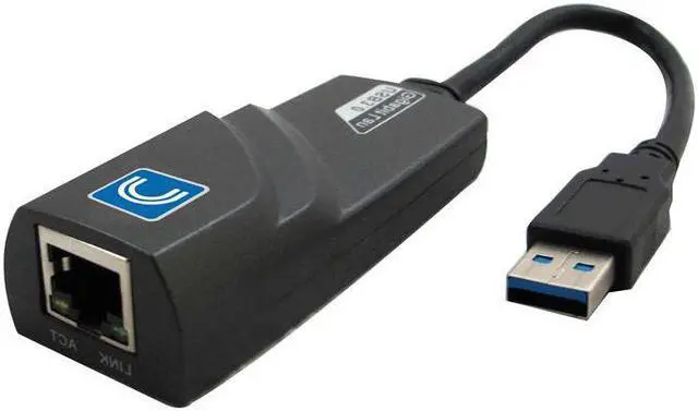Main image of Comprehensive USB3-RJ45 Comprehensive USB 3.0 to Gigabit Ethernet Adapter RJ45 10/100/1000 Mbps - USB 3.0 - 1 Port(s) - 1 - Twisted Pair