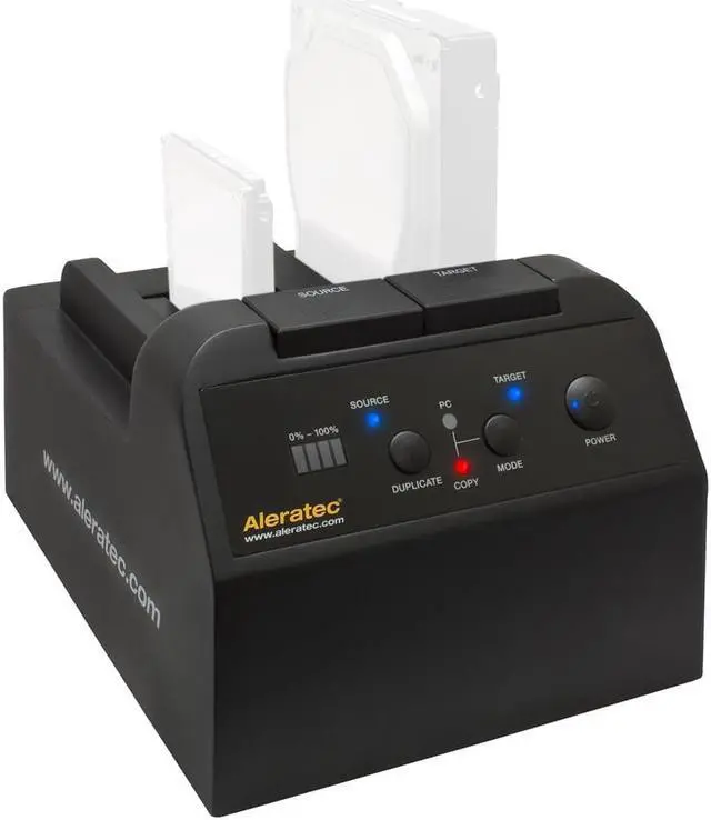 Alt view image 7 of 9 - Aleratec 1:1 HDD Copy Dock