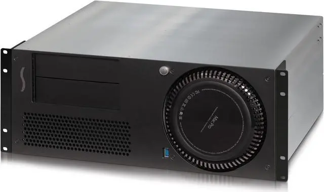 Alt view image 2 of 3 - Sonnet Technologies - XMAC-PS - Sonnet xMac Pro Server - For Server - 4U Rack Height x 19 Rack Width