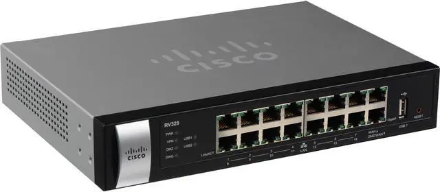 Alt view image 2 of 5 - Cisco RV325 Dual Gigabit WAN VPN Router with License-free Web Filtering