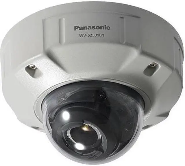 Alt view image 2 of 6 - Panasonic WV-S2531LN 3 Megapixel Network Camera - Color, Monochrome