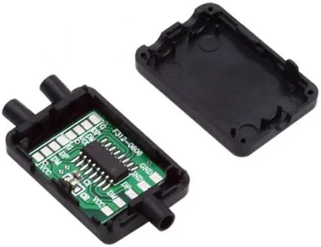 Alt view image 3 of 7 - Xiwai PCBA for USB2.0 Ports HUB USB 1 to 2 Splitter with SR Cover for DIY OEM Parts & 3.0mm Cable