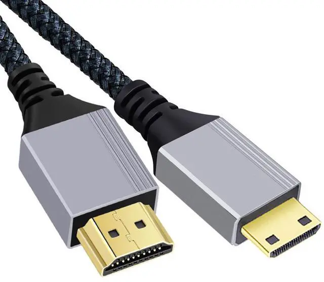 Main image of Xiwai 2.0M HDMI 2.0 Male to Mini HDMI Type-C Male 4K 60hz Cable with Sleeve Straight Connector for HDTV Computer Laptop Monitor