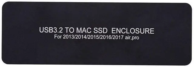 Main image of Xiwai USB3.2 Type-C USB-C to 16+12Pin Mobile Box HDD Enclosure for MAC Air Pro 2013 2014 2015 2016 SSD Portable Case