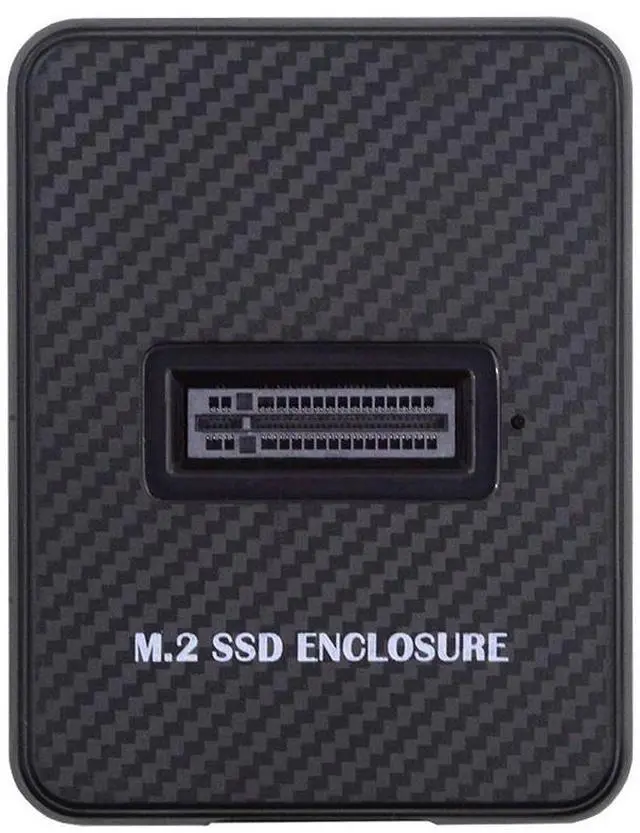 Main image of Xiwai USB 3.0 USB-C Type-C to NVME M-key M.2 NGFF SATA SSD Docking Vertical External PCBA Case Enclosure RTL9210B Chipset