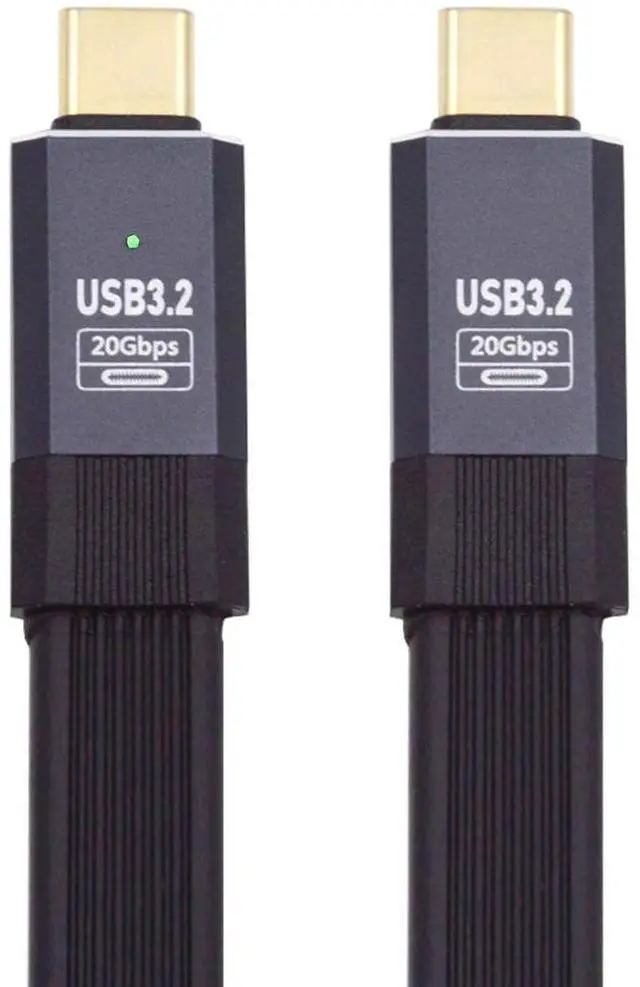 Main image of Xiwai 0.2M USB4 Cable 20Gbps Flat Slim FPC Cable with 100W and 8K@60Hz 5K@60Hz USB4.0 Compatible with Thunderbolt3/4