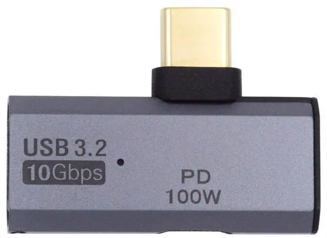 Main image of Xiwai 10Gbps USB-C Type-C 1-to-2 USB-C Female OTG & 100W PD Power Adapter for Laptop Tablet Phone