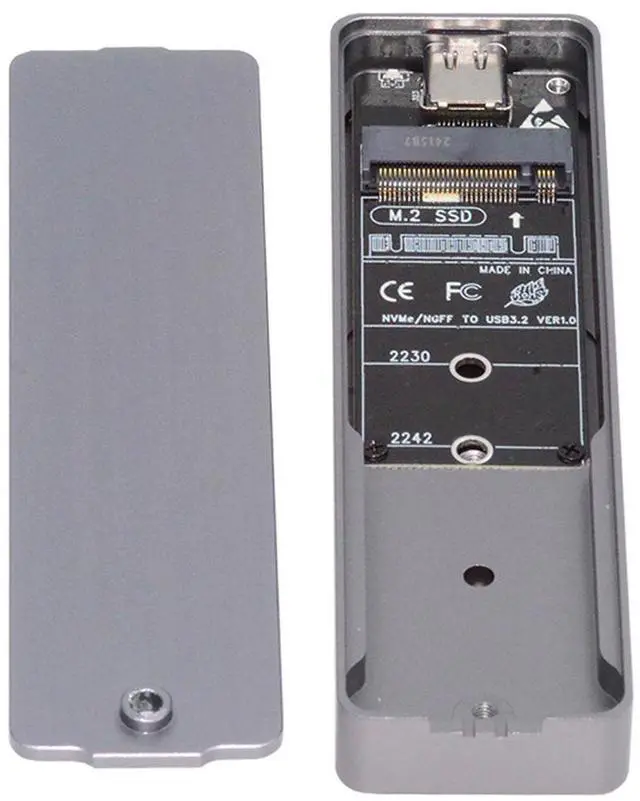 Main image of Xiwai 20Gbps Type-C USB3.2 USB4 to NVME M-key M.2 NGFF SATA SSD PCBA Enclosure 2280/2242/2230mm Adapter RTL9220 Chipset