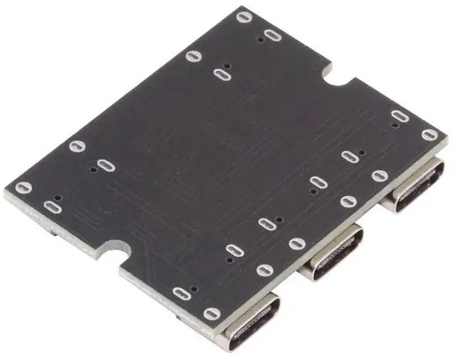 Main image of Xiwai USB-C 2.0 1-to-3 Three Ports HUB PCBA PCs 3 Devices Type-C for Keyboard Mouse Scanner Printer