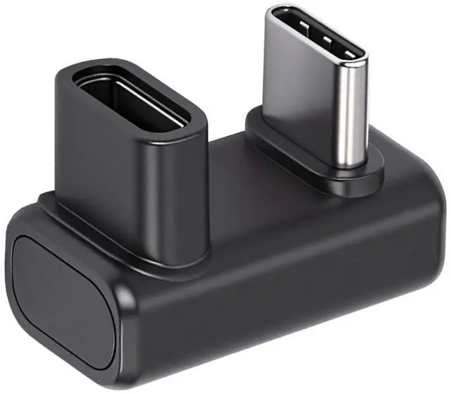 Main image of Xiwai USB5.0 80Gbps Male to Female Extension Adapter Opposite U Shape Back Angled with 240W 16K 8K 5K Compatible with USB4.0 Thunderbolt3/4/5