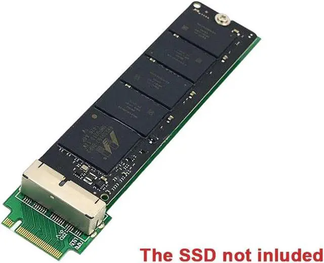 Alt view image 4 of 6 - Xiwai 12+16Pin SSD to NVME M.2 NGFF M-Key for 2013 2014 2015 2016 2017 Macbook SSD